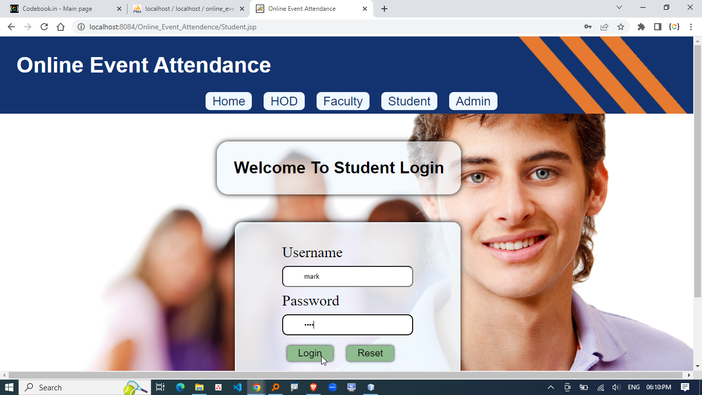 COLLEGE EVENTS MANAGEMENT SYSTEM