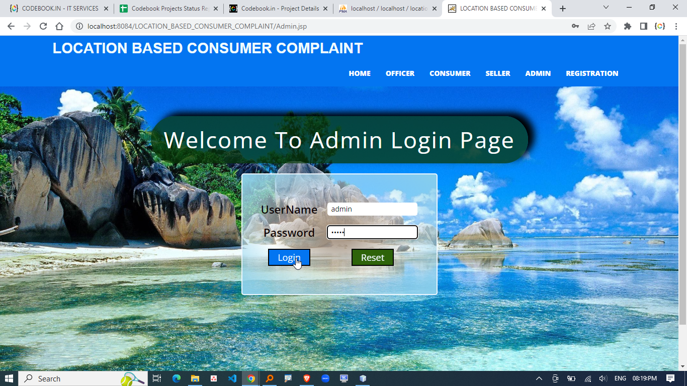 LOCATION BASED CONSUMER COMPLAINTS MANAGEMENT SYSTEM