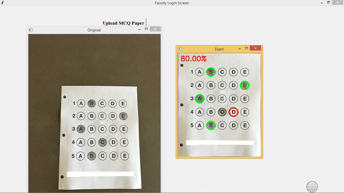E-ASSESSMENT USING IMAGE PROCESSING IN EXAMS