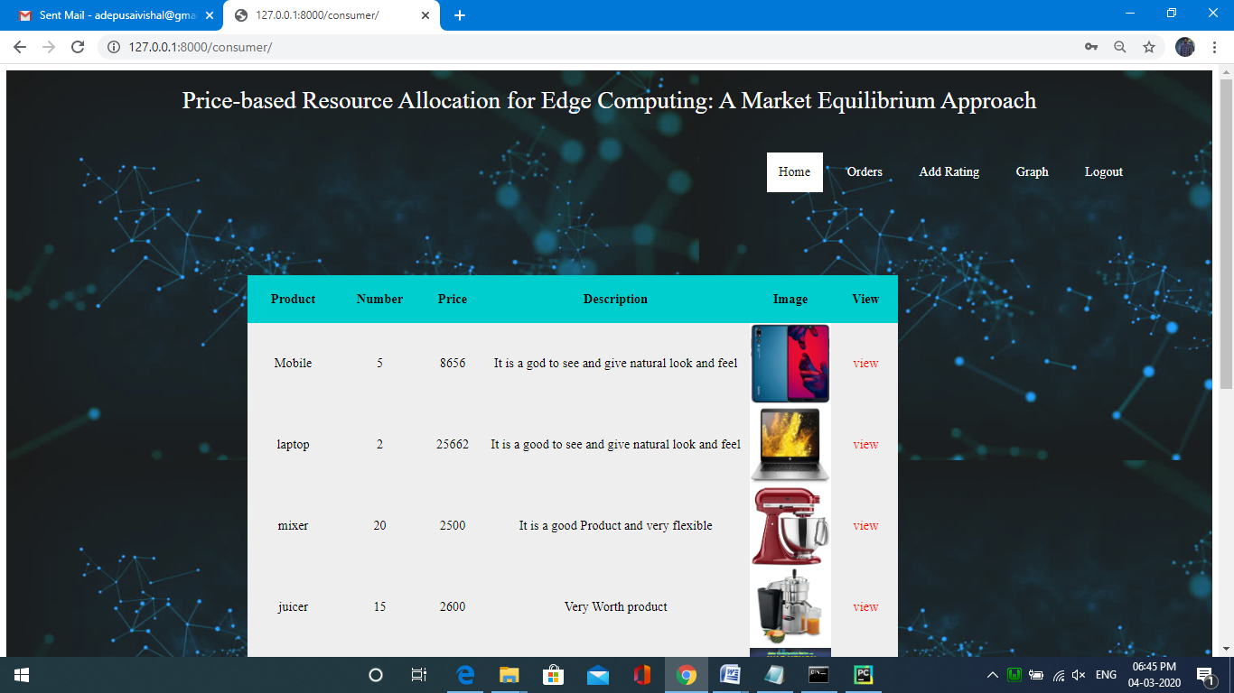 PRICE BASED RESOURCE ALLOCATION FOR EDGE COMPUTING A MARKET EQUILIBRIUM APPROACH